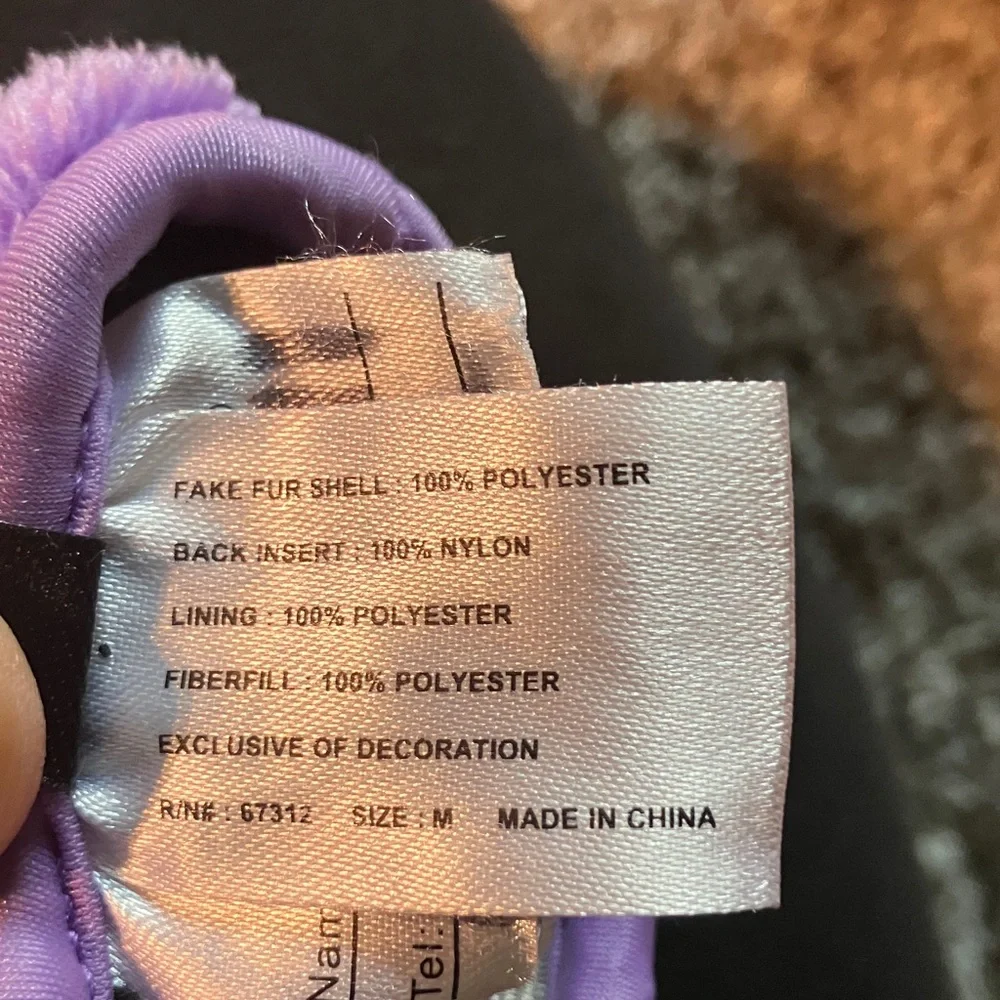 Head Purple Kids Gloves